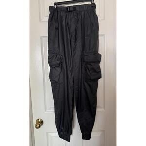 Nike Men’s Size XS Sportswear Tech Lined Woven Belted Pants Black FB7911-010